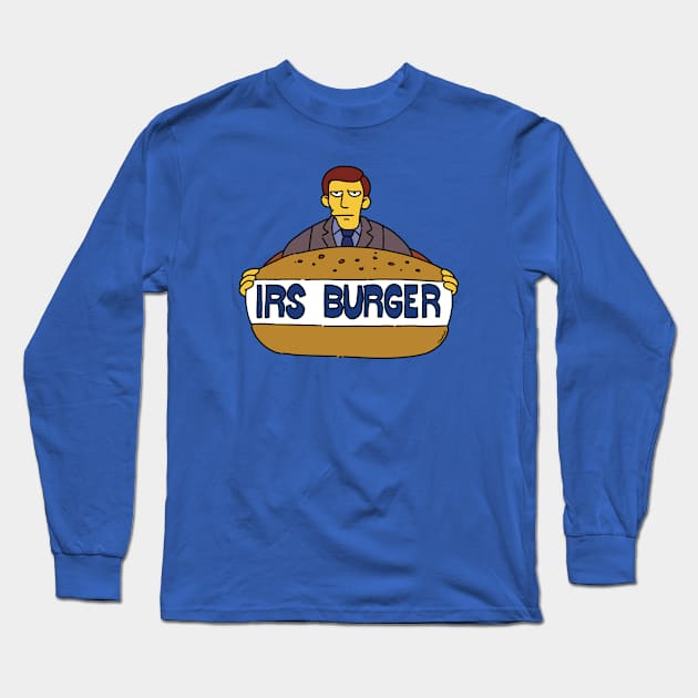 IRS Burger Long Sleeve T-Shirt by TeeAguss